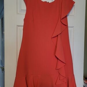 Coral Cocktail Dress